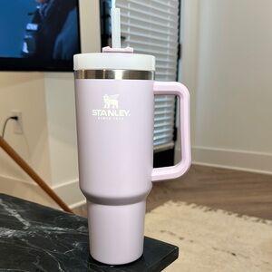 RARE Stanley Adventure Tumbler 40oz Insulated Orchid Purple & White RETIRED